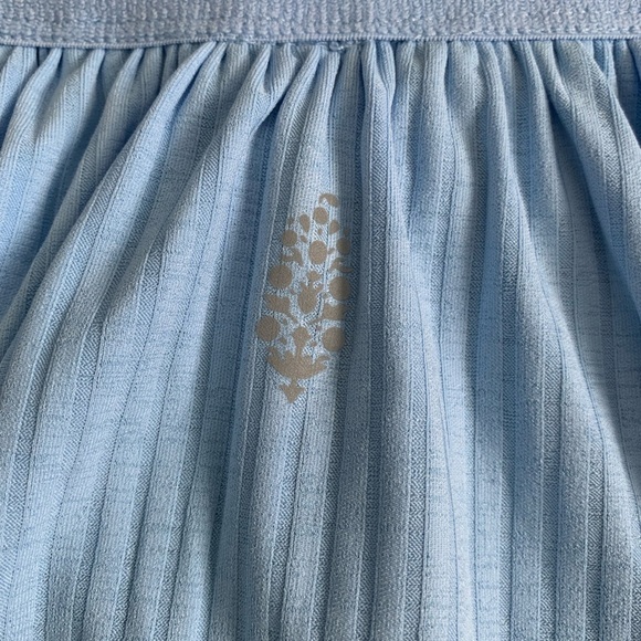 NWT Free People Movement High Dive Blue Sultry Skort size medium - Picture 8 of 10